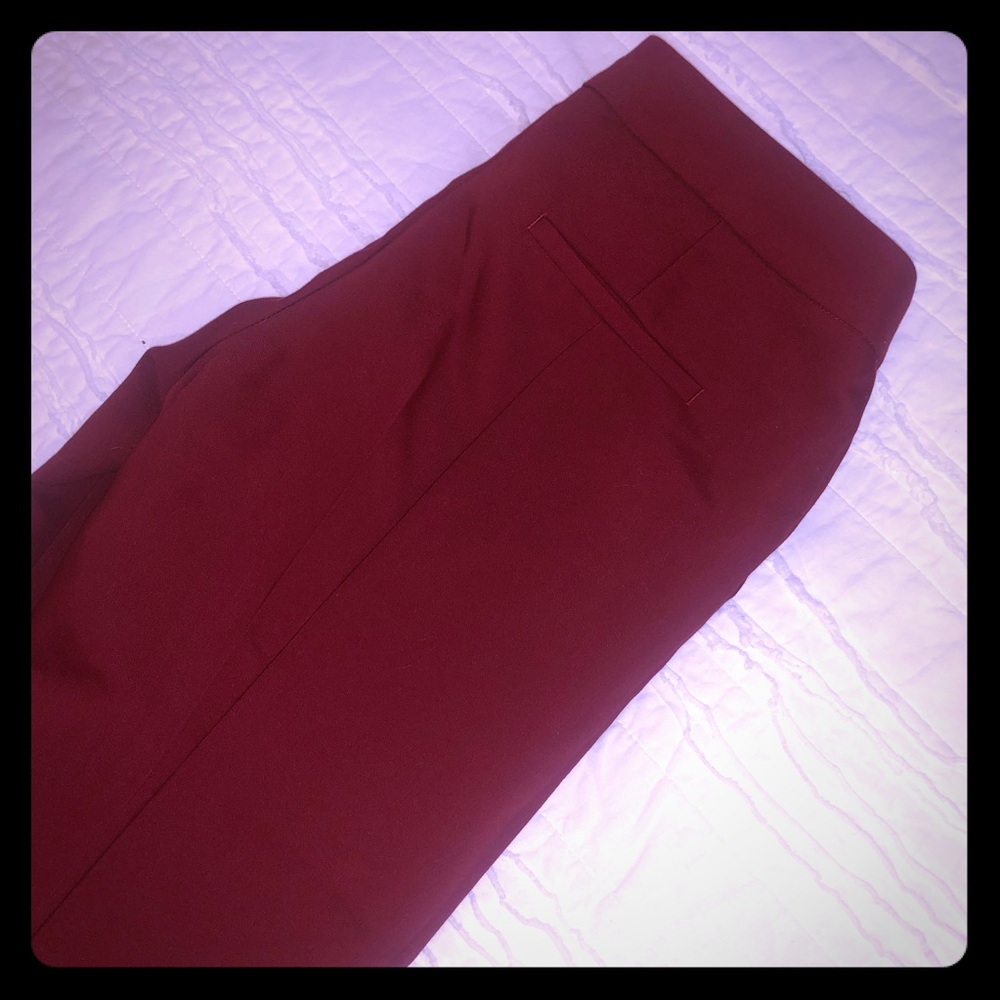 Express ankle length work pants